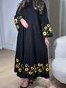 Classic Black Abaya B9