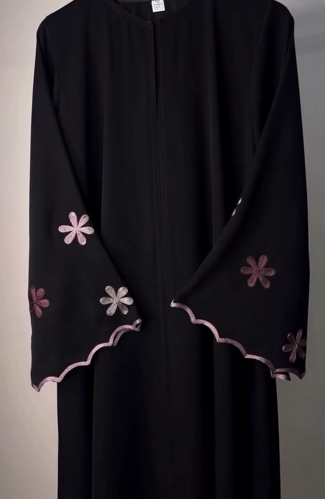 Classic Black Abaya B20