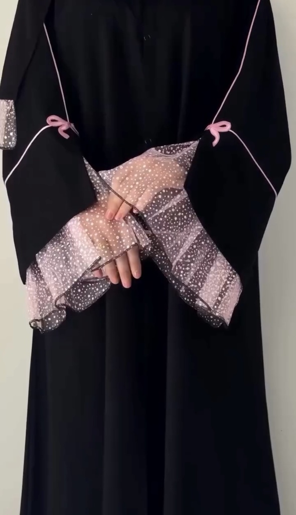 Classic Black Abaya B22