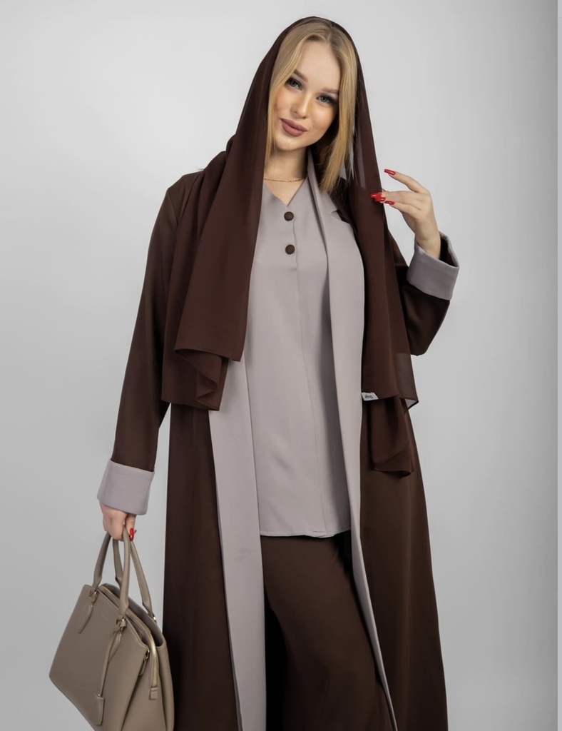 Brown Blazer-Style