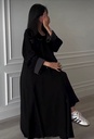 Classic Black Abaya B1